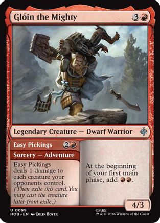 Gloin the Mighty (HOB-099) - The Hobbit Foil