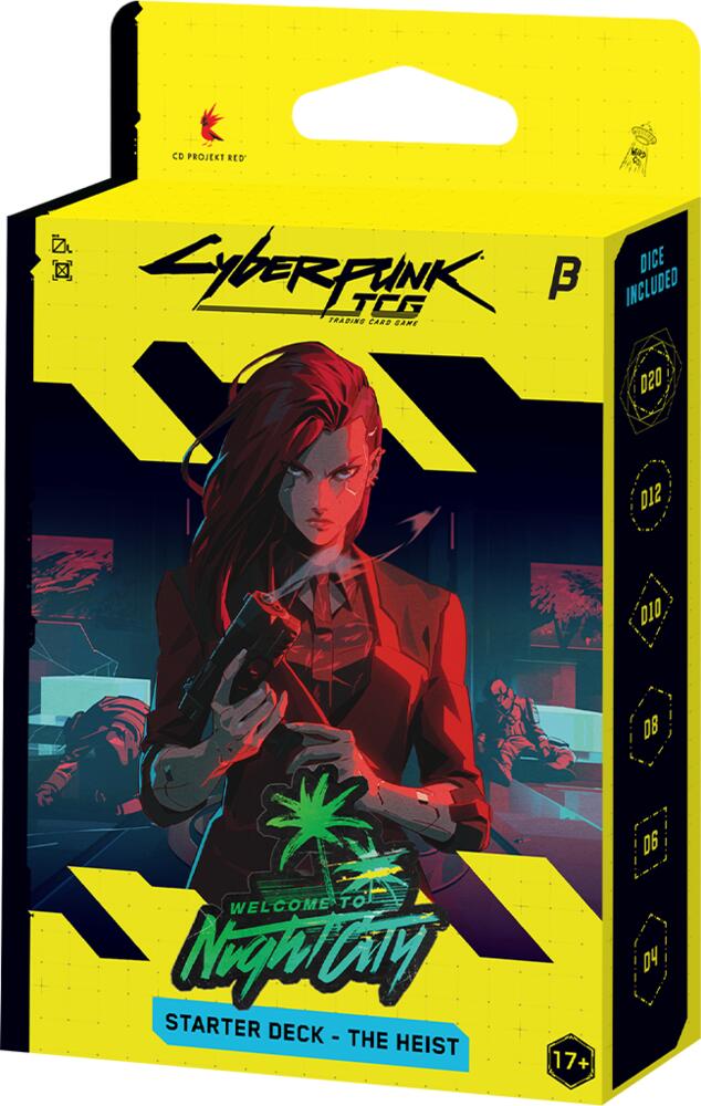 Cyberpunk TCG: Welcome to Night City BETA Starter Deck - The Heist *Sealed*
