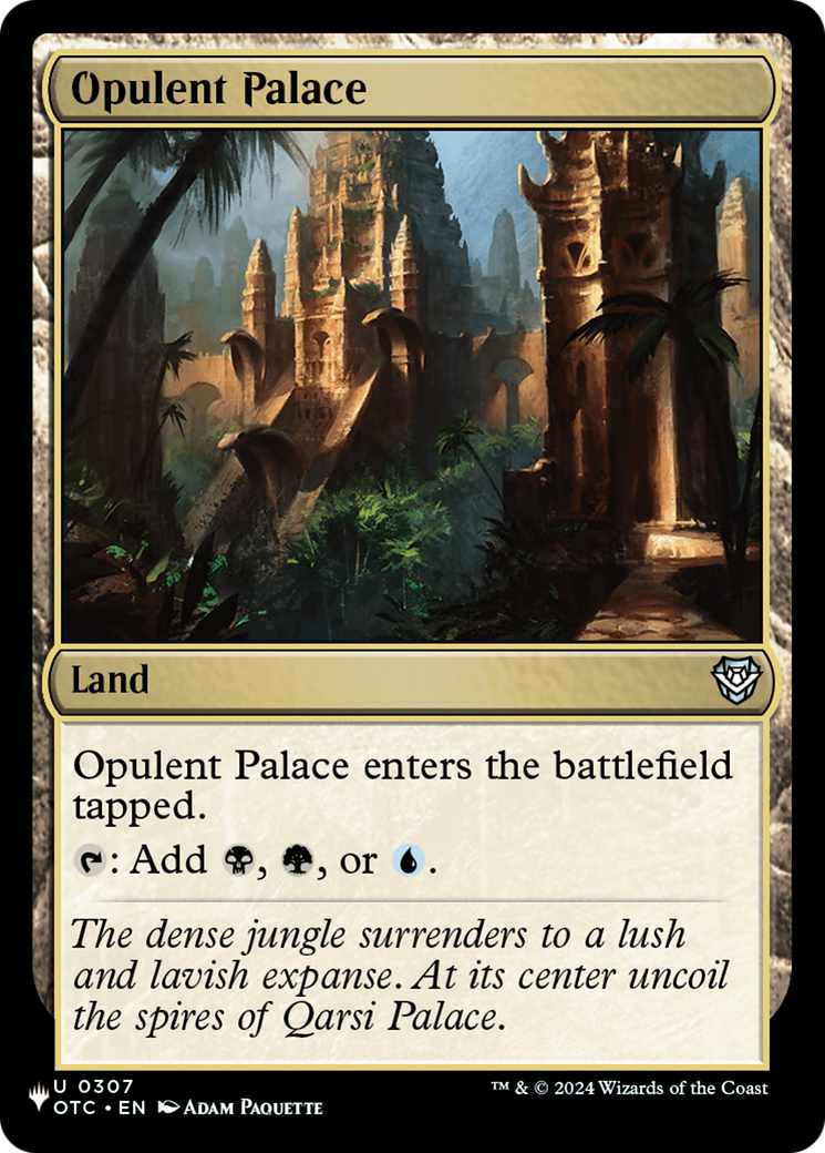 Opulent Palace (OTC) (LIST-307) - The List