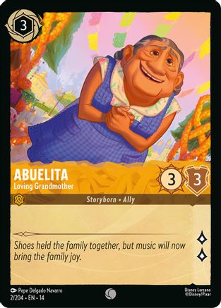Abuelita - Loving Grandmother (2/204) Hyperia City (Cold Foil)