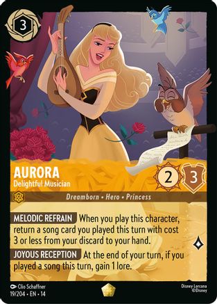 Aurora - Delightful Musician (19/204) Hyperia City (Non-Foil)