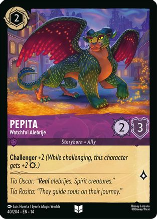 Pepita - Watchful Alebrije (40/204) Hyperia City (Non-Foil)