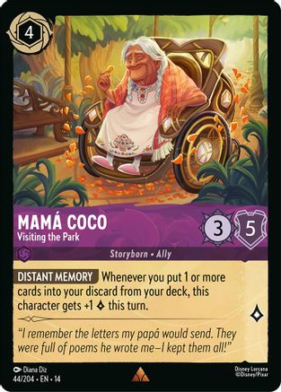 Mama Coco - Visiting the Park (44/204) Hyperia City (Cold Foil)