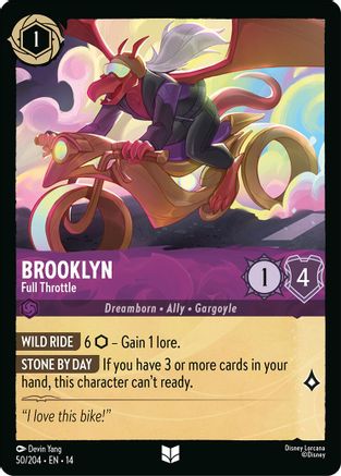 Brooklyn - Full Throttle (50/204) Hyperia City (Cold Foil)