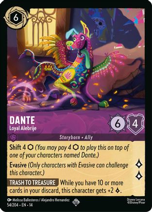 Dante - Loyal Alebrije (54/204) Hyperia City (Cold Foil)