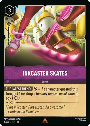 Inkcaster Skates (67/204) Hyperia City (Non-Foil)