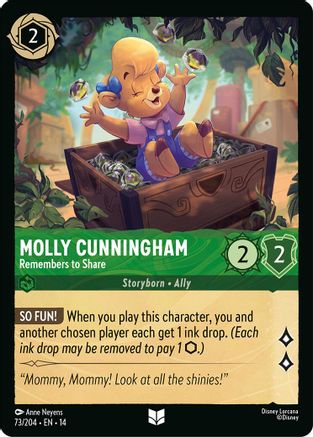 Molly Cunningham - Remembers to Share (73/204) Hyperia City (Cold Foil)