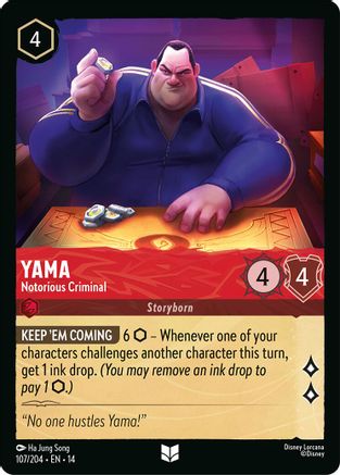 Yama - Notorious Criminal (107/204) Hyperia City (Non-Foil)