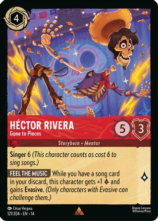 Hector Rivera - Gone to Pieces (121/204) Hyperia City (Cold Foil)