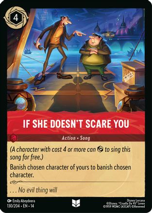 If She Doesn't Scare You (130/204) Hyperia City (Cold Foil)
