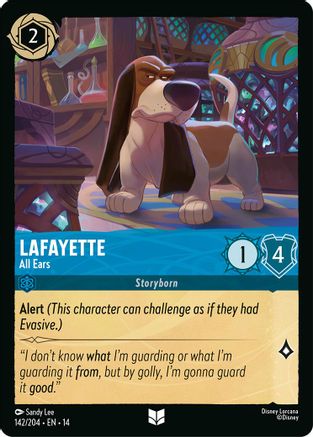 Lafayette - All Ears (142/204) Hyperia City (Cold Foil)