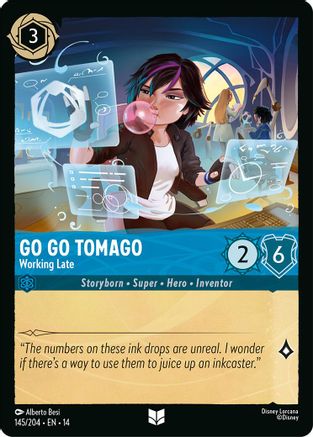Go Go Tomago - Working Late (145/204) Hyperia City (Non-Foil)