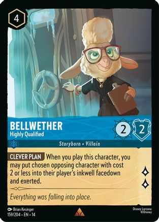 Bellwether - Highly Qualified (159/204) Hyperia City (Non-Foil)