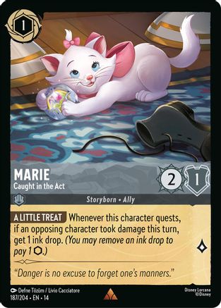 Marie - Caught in the Act (187/204) Hyperia City (Non-Foil)