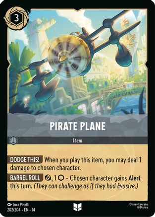 Pirate Plane (202/204) Hyperia City (Cold Foil)