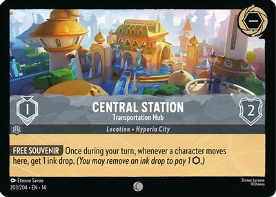 Central Station - Transportation Hub (203/204) Hyperia City (Cold Foil)