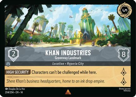 Khan Industries - Greenway Landmark (204/204) Hyperia City (Cold Foil)