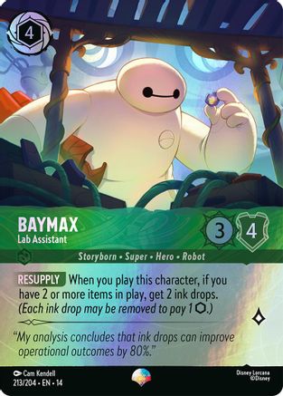 Baymax - Lab Assistant (Epic) (213/204) Hyperia City ()