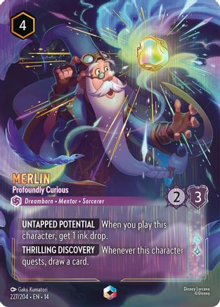 Merlin - Profoundly Curious (Enchanted) (227/204) Hyperia City ()