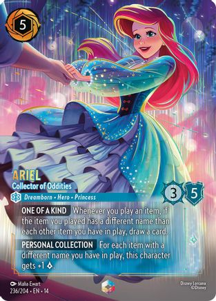 Ariel - Collector of Oddities (Enchanted) (236/204) Hyperia City ()