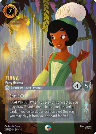 Tiana - Party Hostess (Enchanted) (239/204) Hyperia City ()