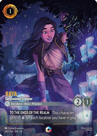 Raya - Determined Explorer (Enchanted) (240/204) Hyperia City ()
