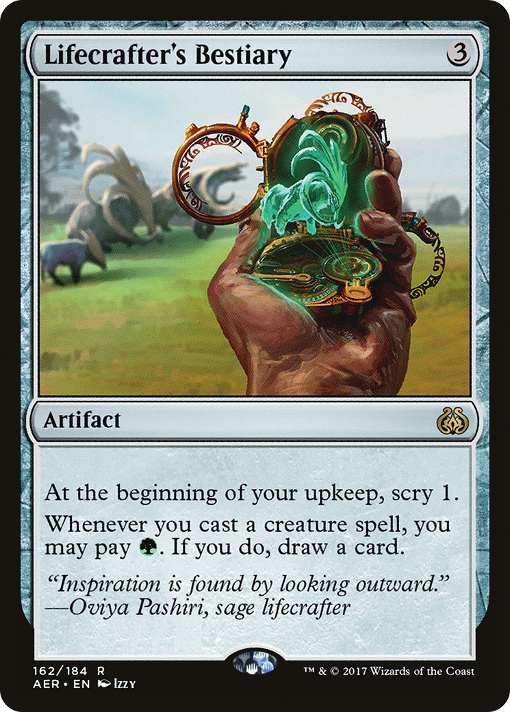 Lifecrafter's Bestiary (AER-162) - Aether Revolt Foil