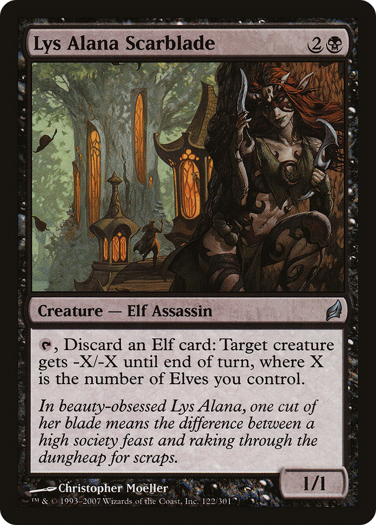Lys Alana Scarblade (LRW-122) - Lorwyn