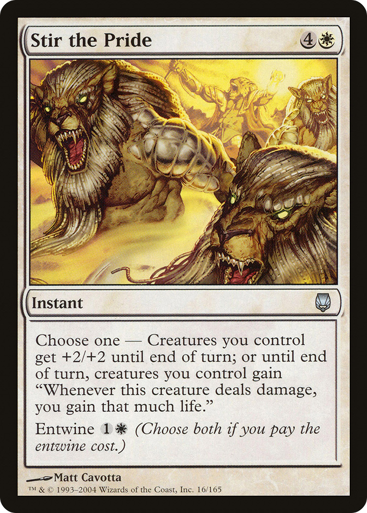 Stir the Pride (DST-016) - Darksteel Foil