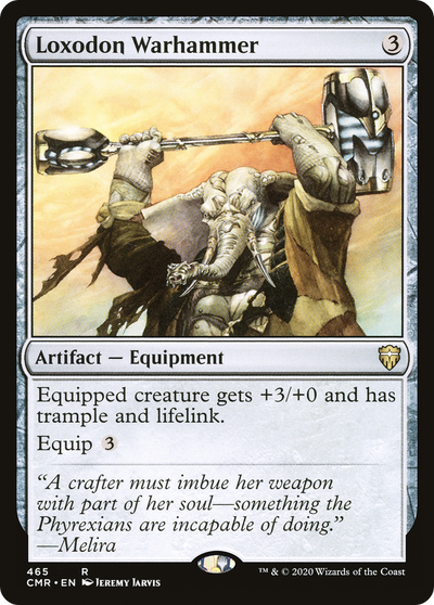 Loxodon Warhammer (CMR-465) - Commander Legends