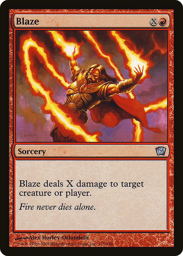 Blaze (9ED-175) - 9th Edition