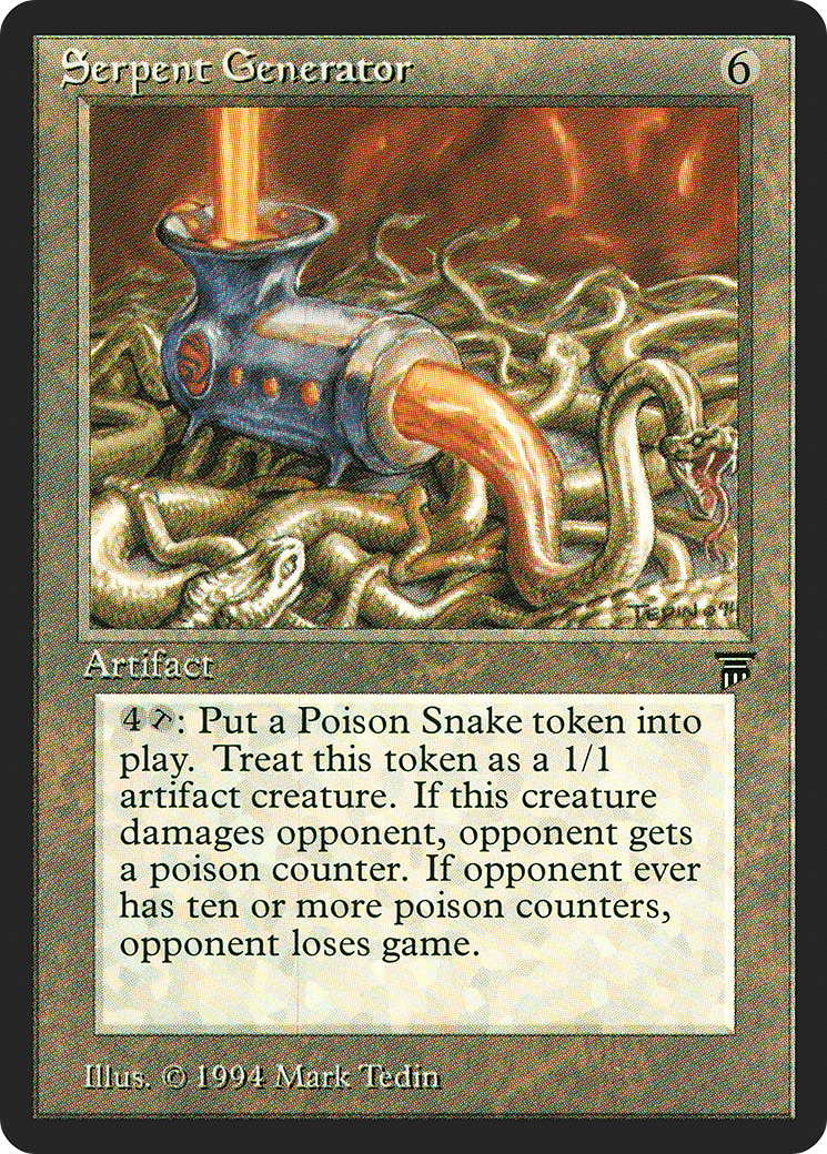 Serpent Generator (LEG-) - Legends