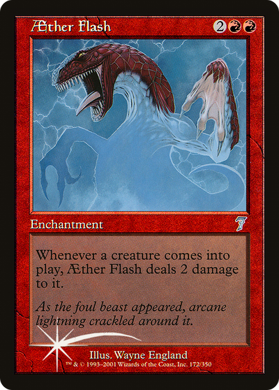 Aether Flash (7ED-172) - 7th Edition Foil