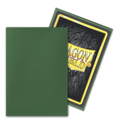 Dragonshield Sleeves - Matte Forest Green