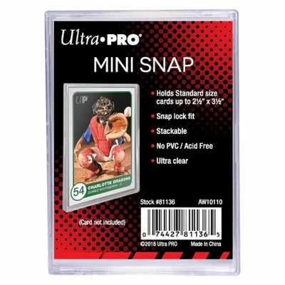 Ultra Pro - Mini-Snap Card Holder