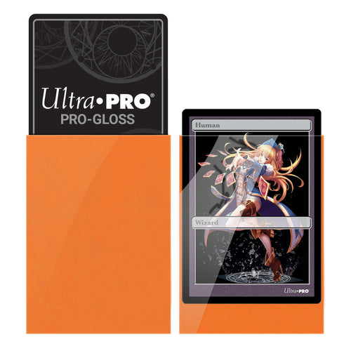 Ultra Pro - Small Deck Protector Sleeves Gloss - Orange