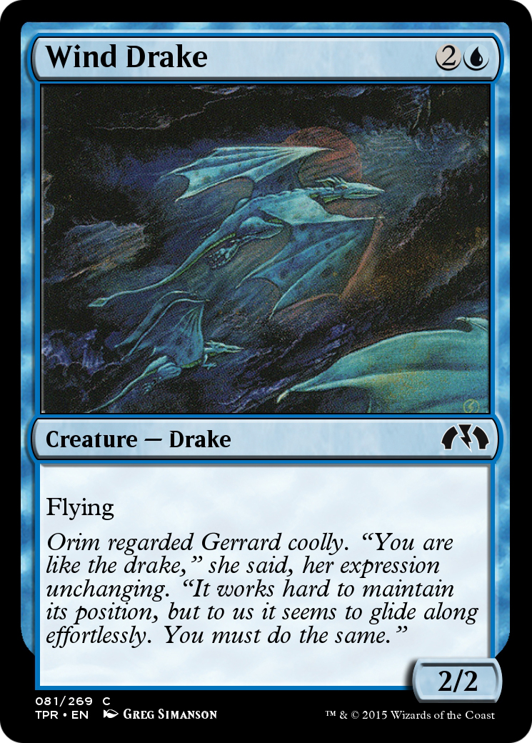 Wind Drake (TPR-081) - Tempest Remastered Foil