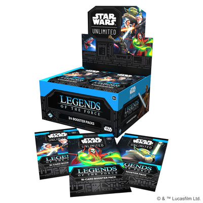 Star Wars Unlimited - Legends of the Force Booster Box *Sealed*
