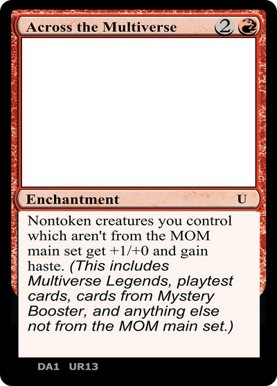 Across the Multiverse (UNK-UR13B) - Unknown Event