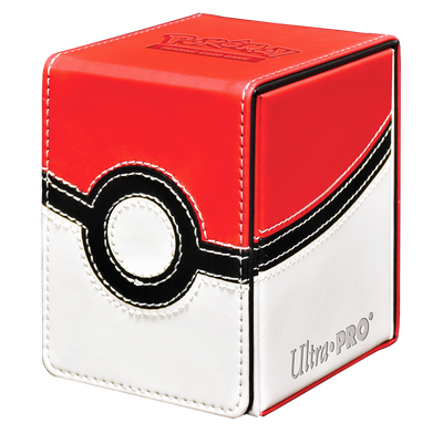 Ultra Pro - Pokemon Alcove Flip Deck Box - Poke Ball