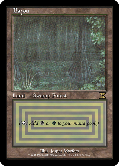 Bayou (ME4-242) - Masters Edition IV Foil