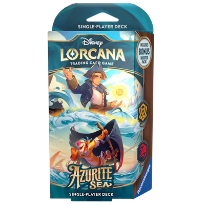 Disney Lorcana TCG: Azurite Sea Starter Deck (S6) *Sealed*