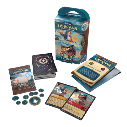 Disney Lorcana TCG: Azurite Sea Starter Deck (S6) *Sealed*