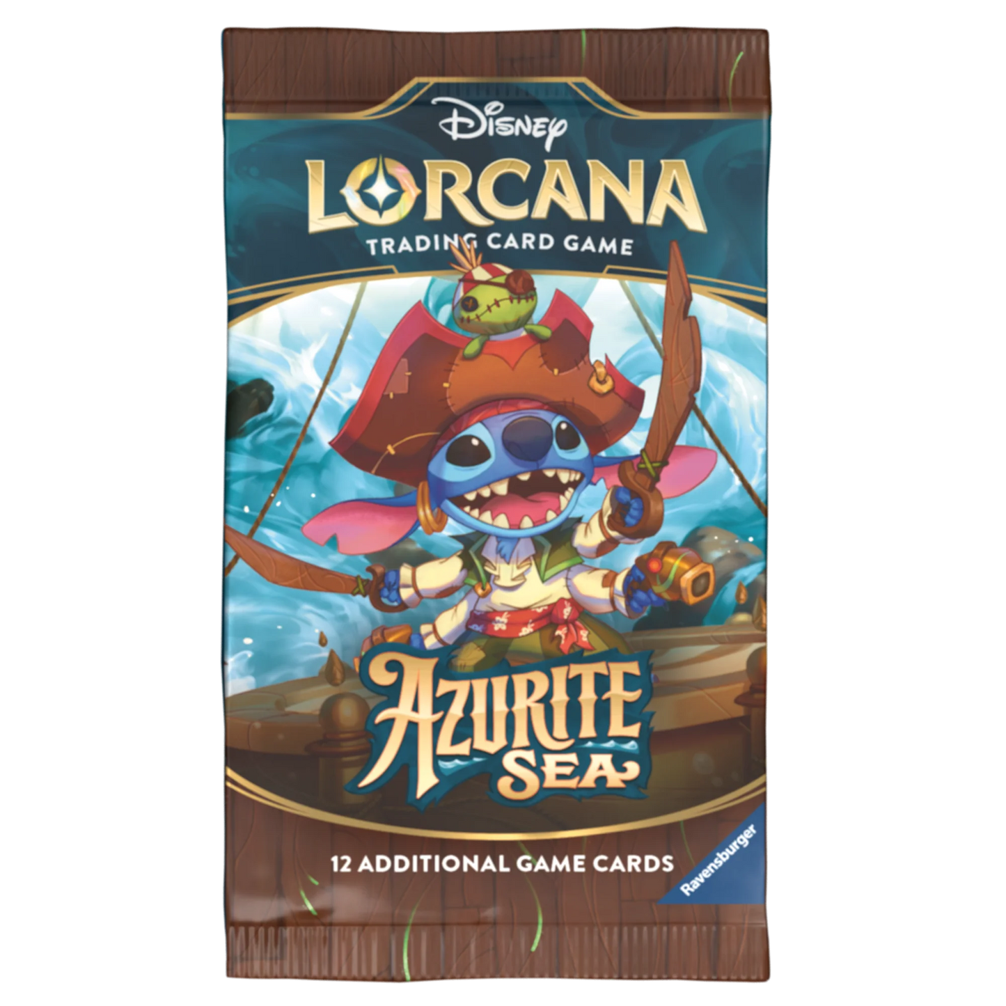 Disney Lorcana TCG: Azurite Sea Booster Pack (S6) *Sealed*