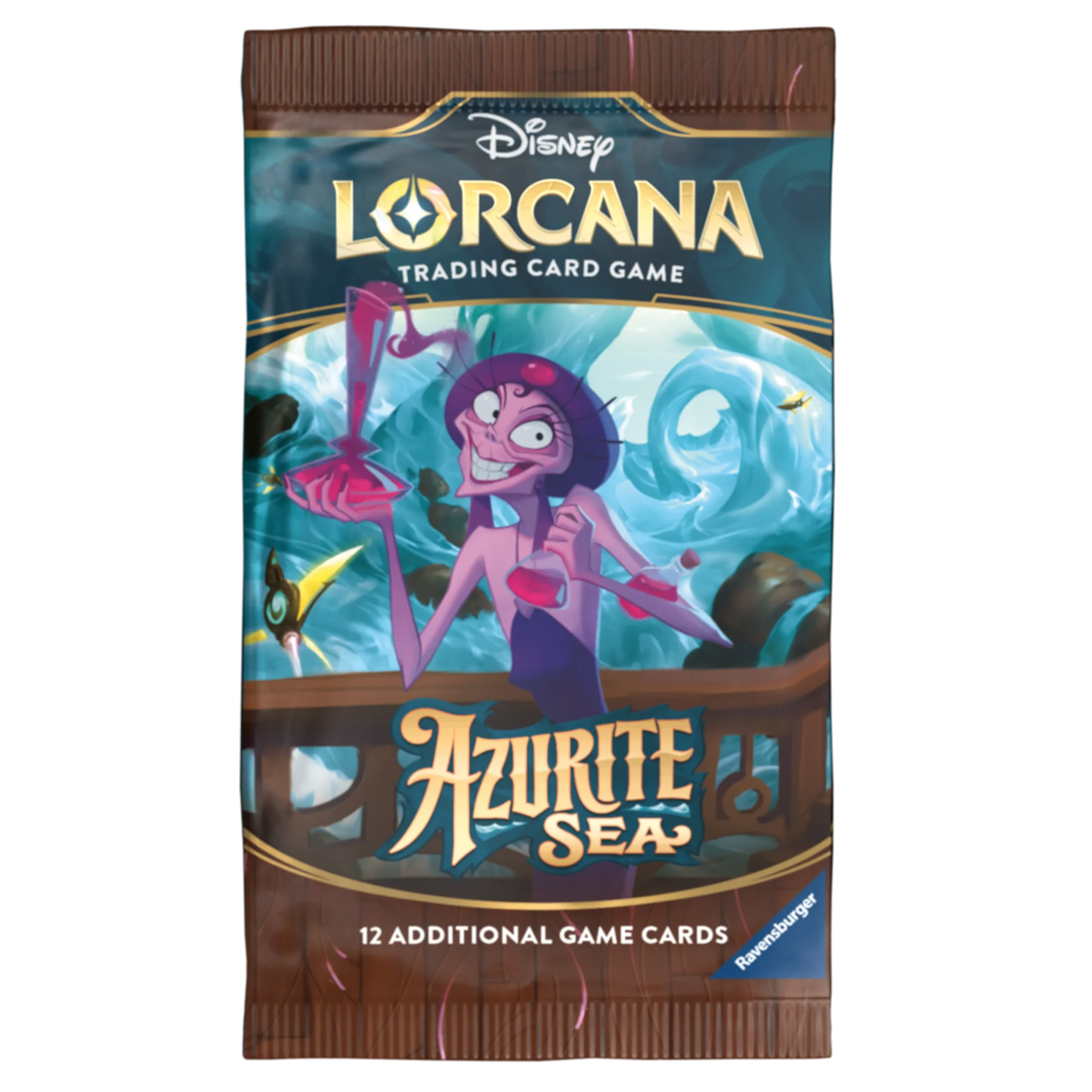 Disney Lorcana TCG: Azurite Sea Booster Pack (S6) *Sealed*