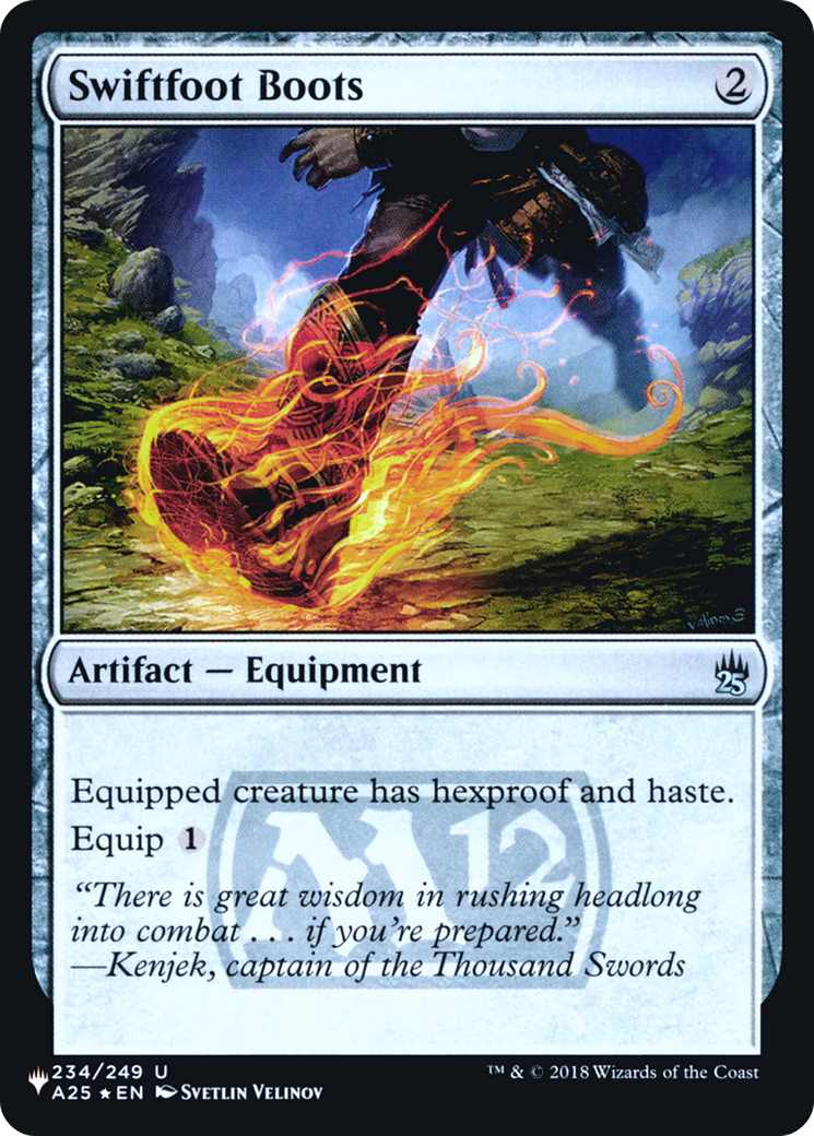 Swiftfoot Boots (PLST-A25-234) - The List Foil