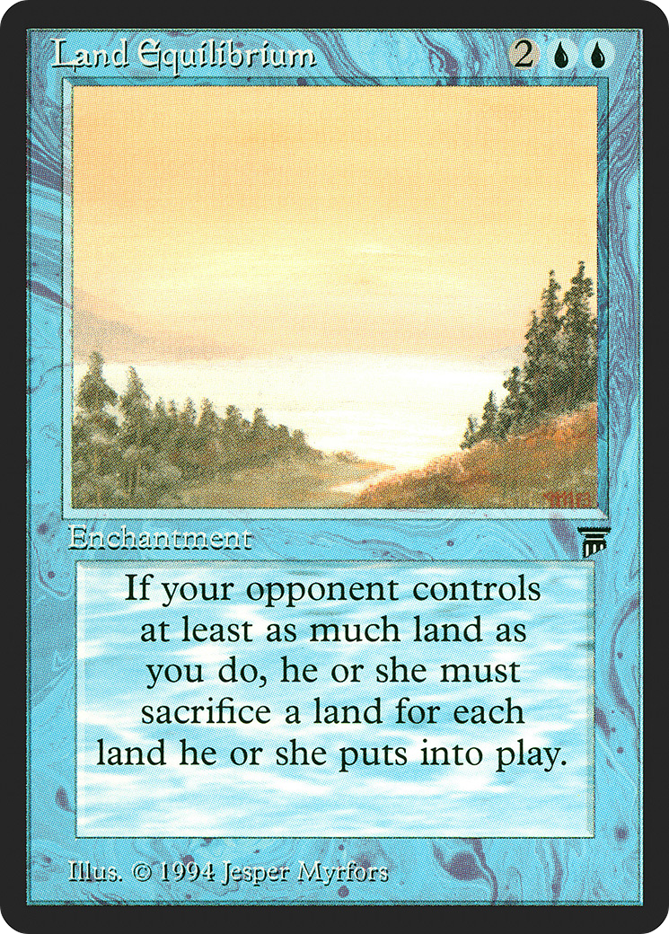 Land Equilibrium (LEG-) - Legends