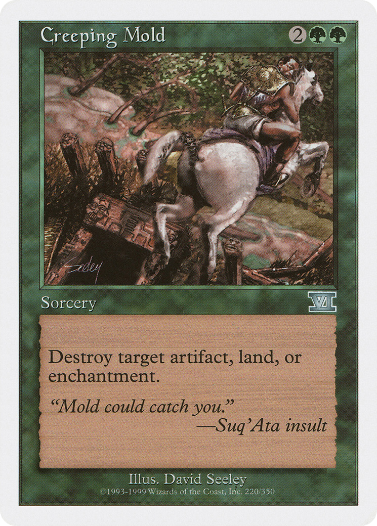 Creeping Mold (6ED-220) - Classic Sixth Edition