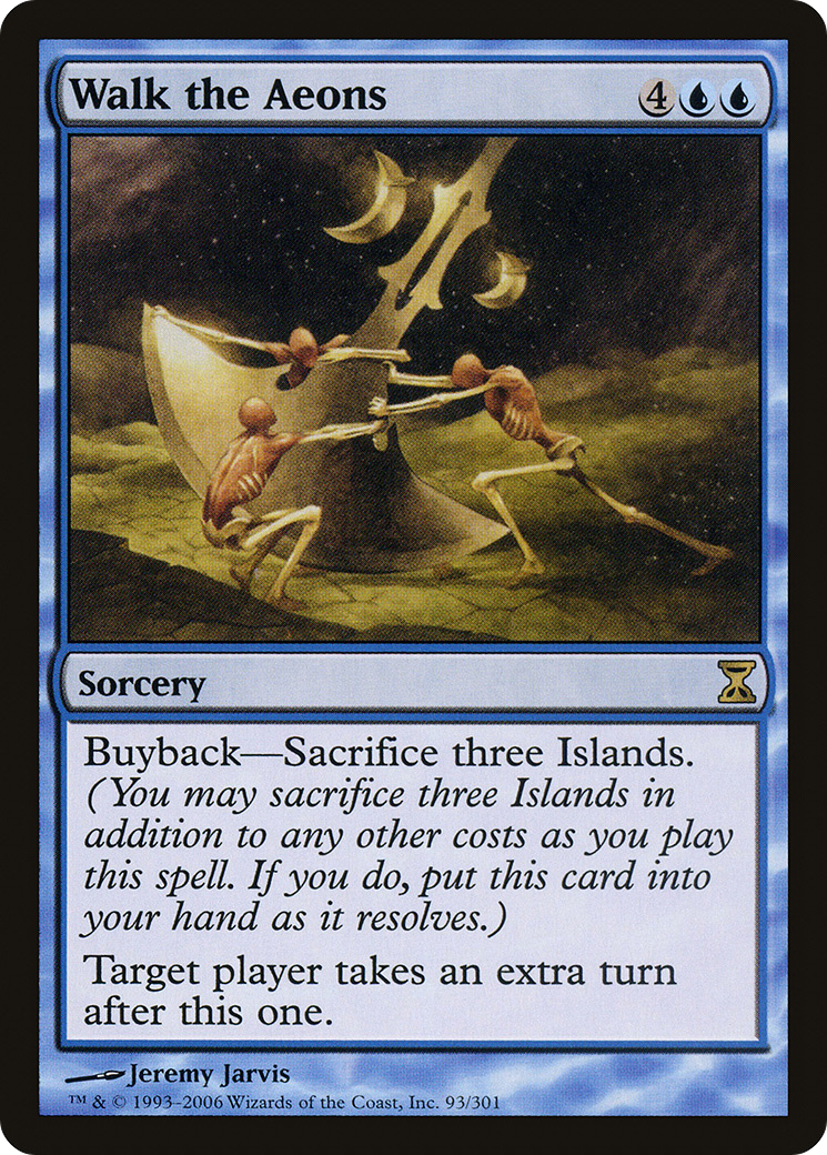 Walk the Aeons (TSP-093) - Time Spiral Foil