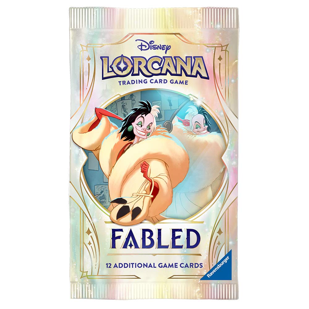 Disney Lorcana TCG: Fabled Booster Pack (S9) *Sealed* (PRE-ORDER, SHIPS AUGUST 29TH)